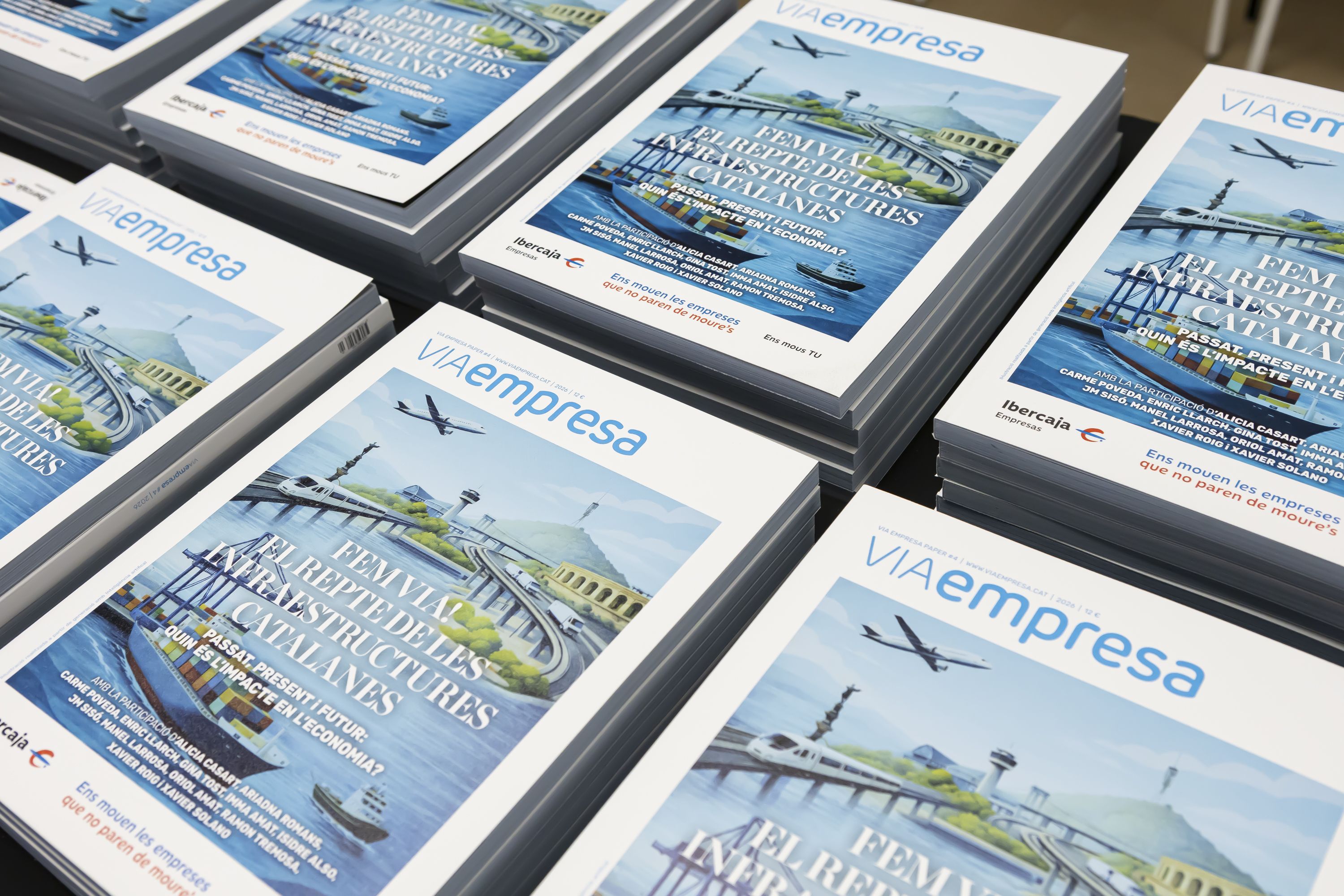 'Fem via! El repte de les infraestructures catalanes', el llibre de VIA Empresa | Marc Llibre