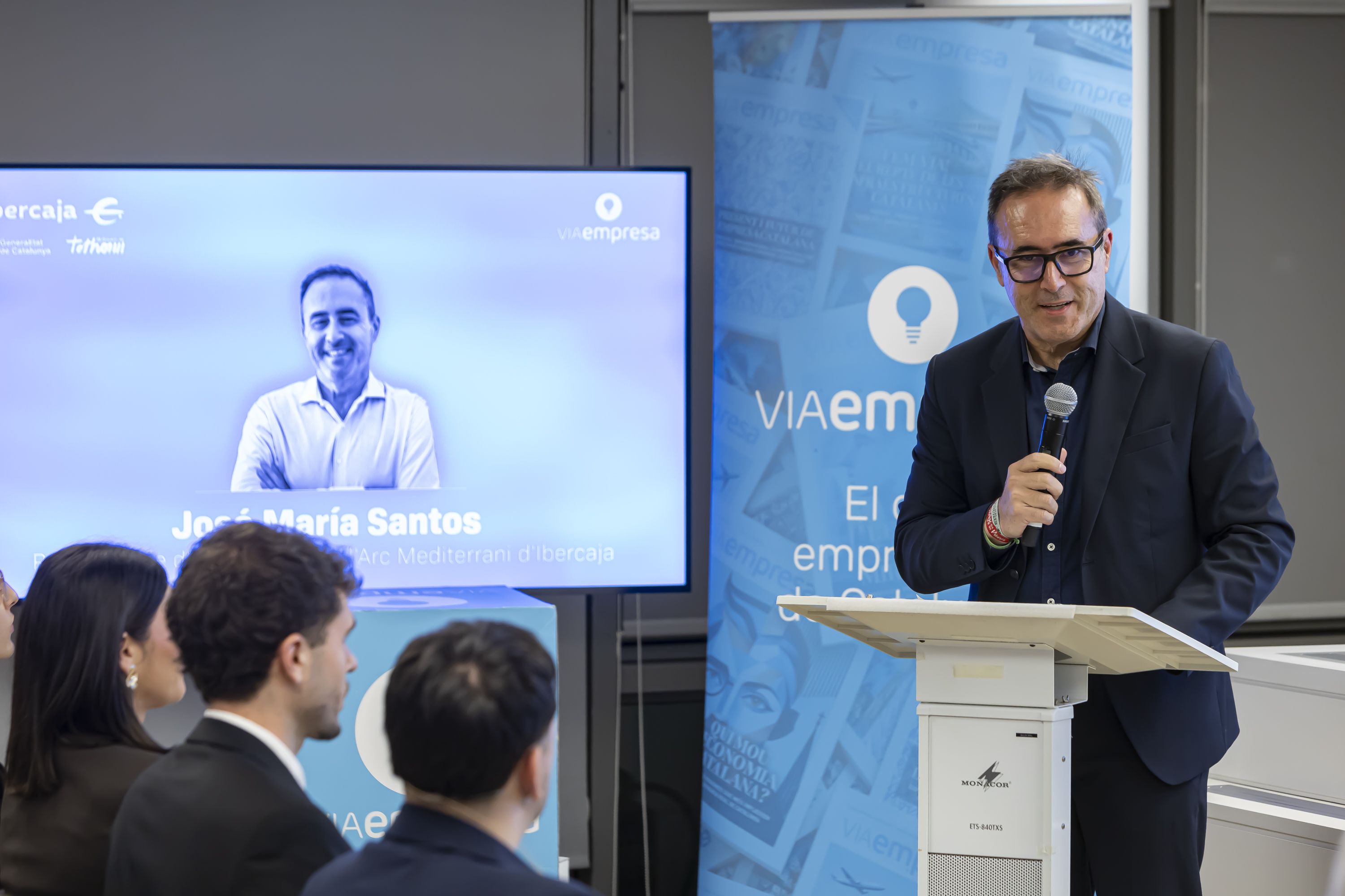 Jose Maria Santos, responsable d'institucions de l'Arc Mediterrani d'Ibercaja | Marc Llibre