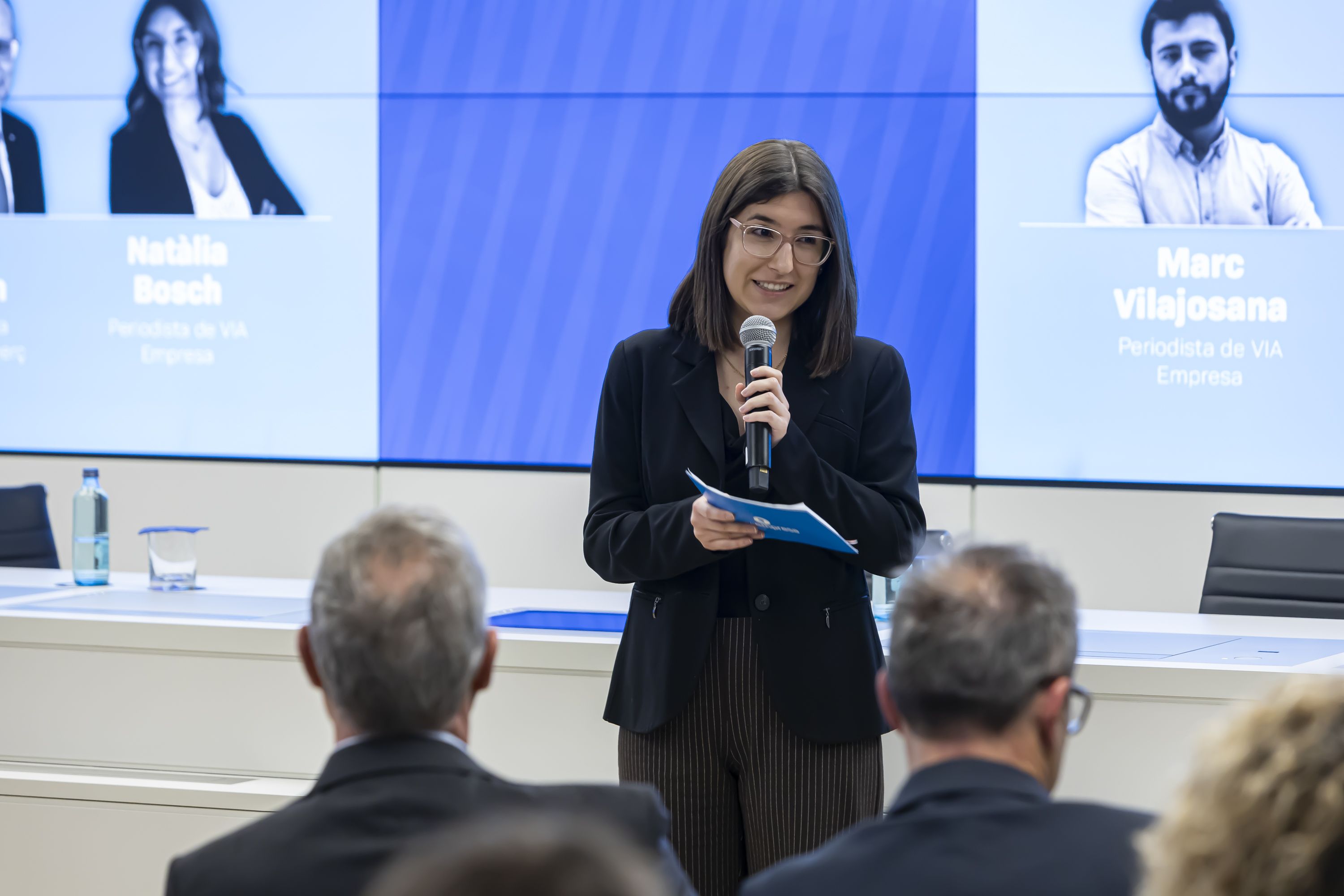 Natàlia Bosch, periodista de VIA Empresa | Marc Llibre