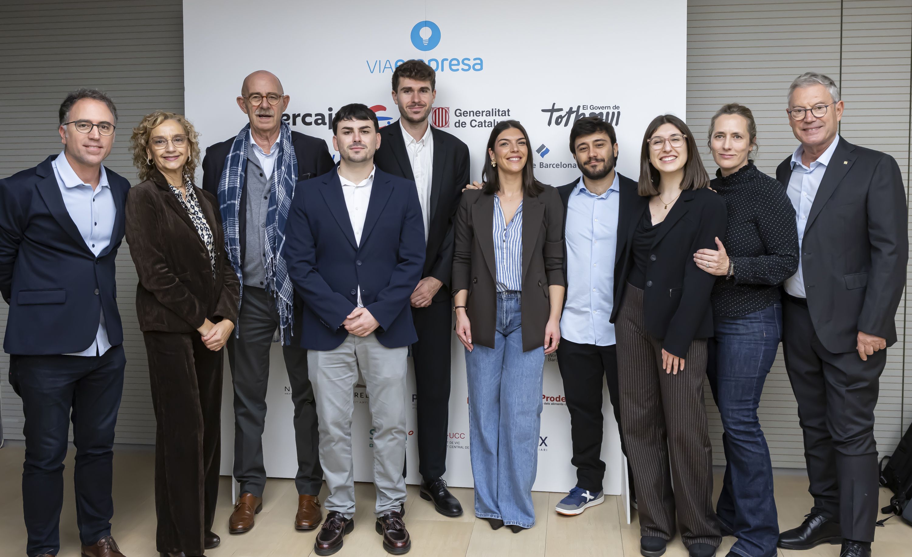 Tot l'equip de Totmedia que ha fet possible l'acte de VIA Empresa | Marc Llibre