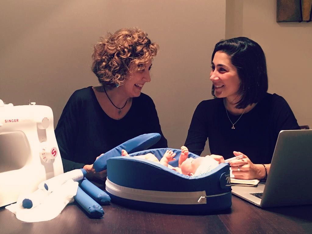 Eva Díaz i Paola Mecchia, equip de Nido Innova | Cedida