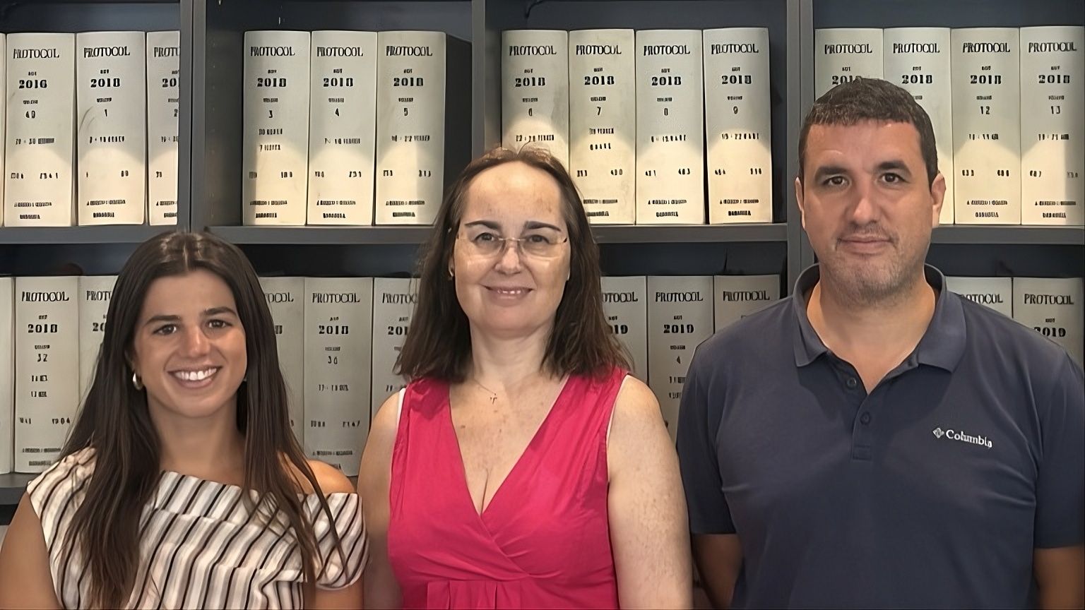 Paula Ferrer, Àngels Placeres i Toni Nadal, fundadors de Pit3D | Cedida