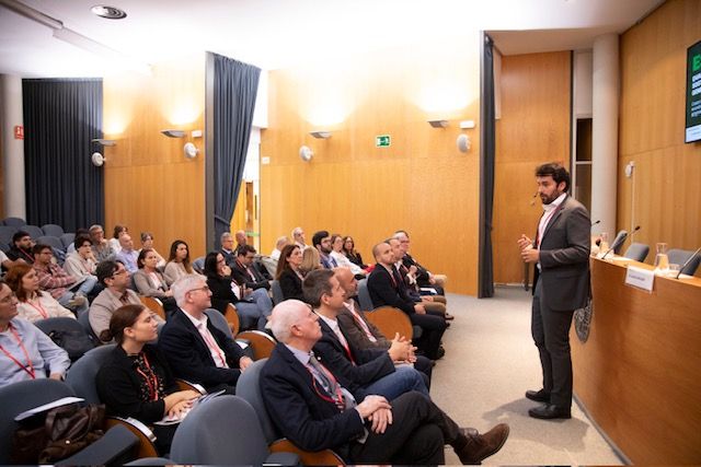 Mateo Salazar, durant la seva ponència a la segona edició de l'ESG Xperts Fòrum de la Cambra de Terrassa | Cedida