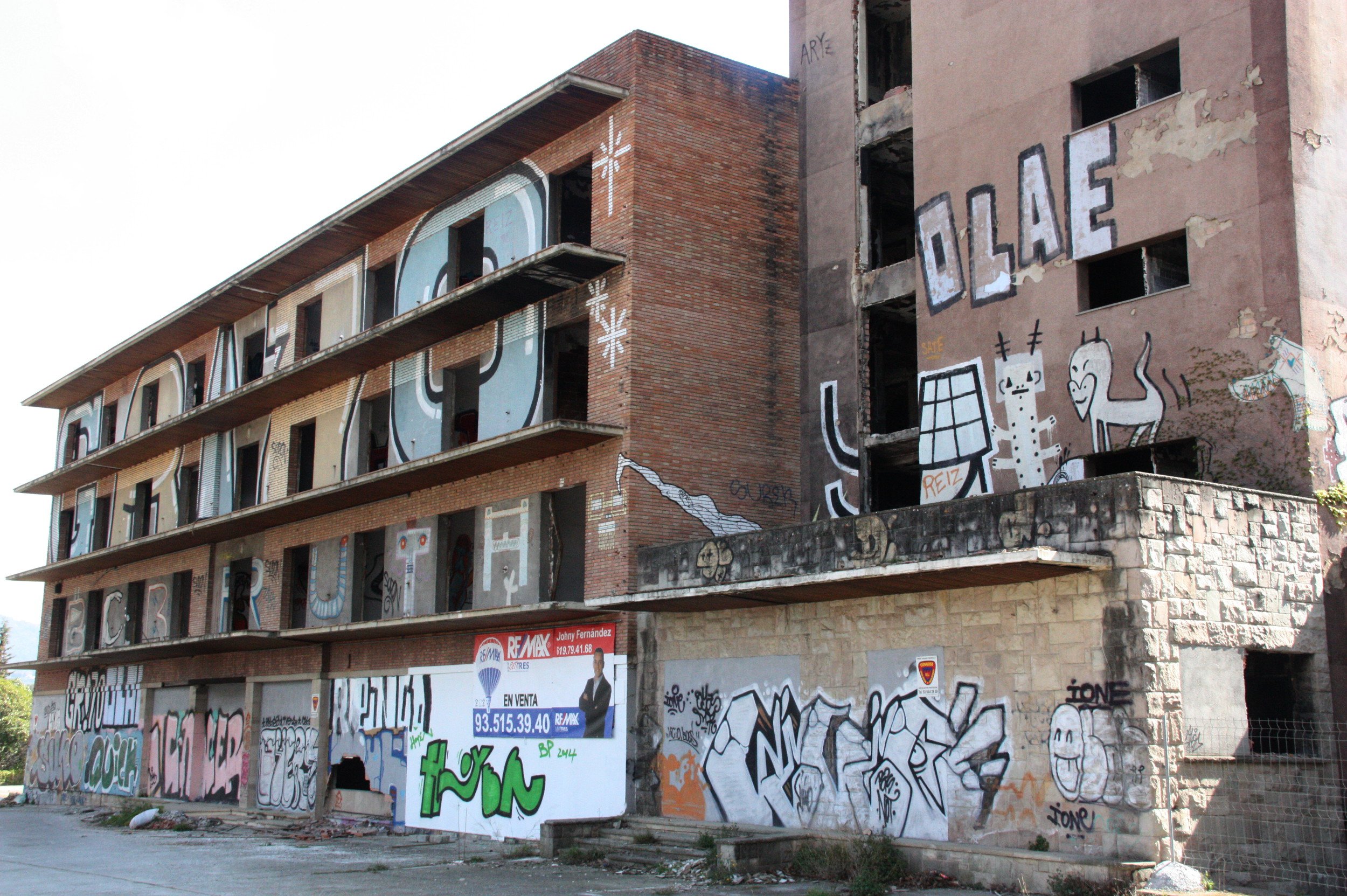 L'antic hotel, ara
