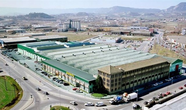 La planta de Girbau a Vic La planta de Girbau a Vic