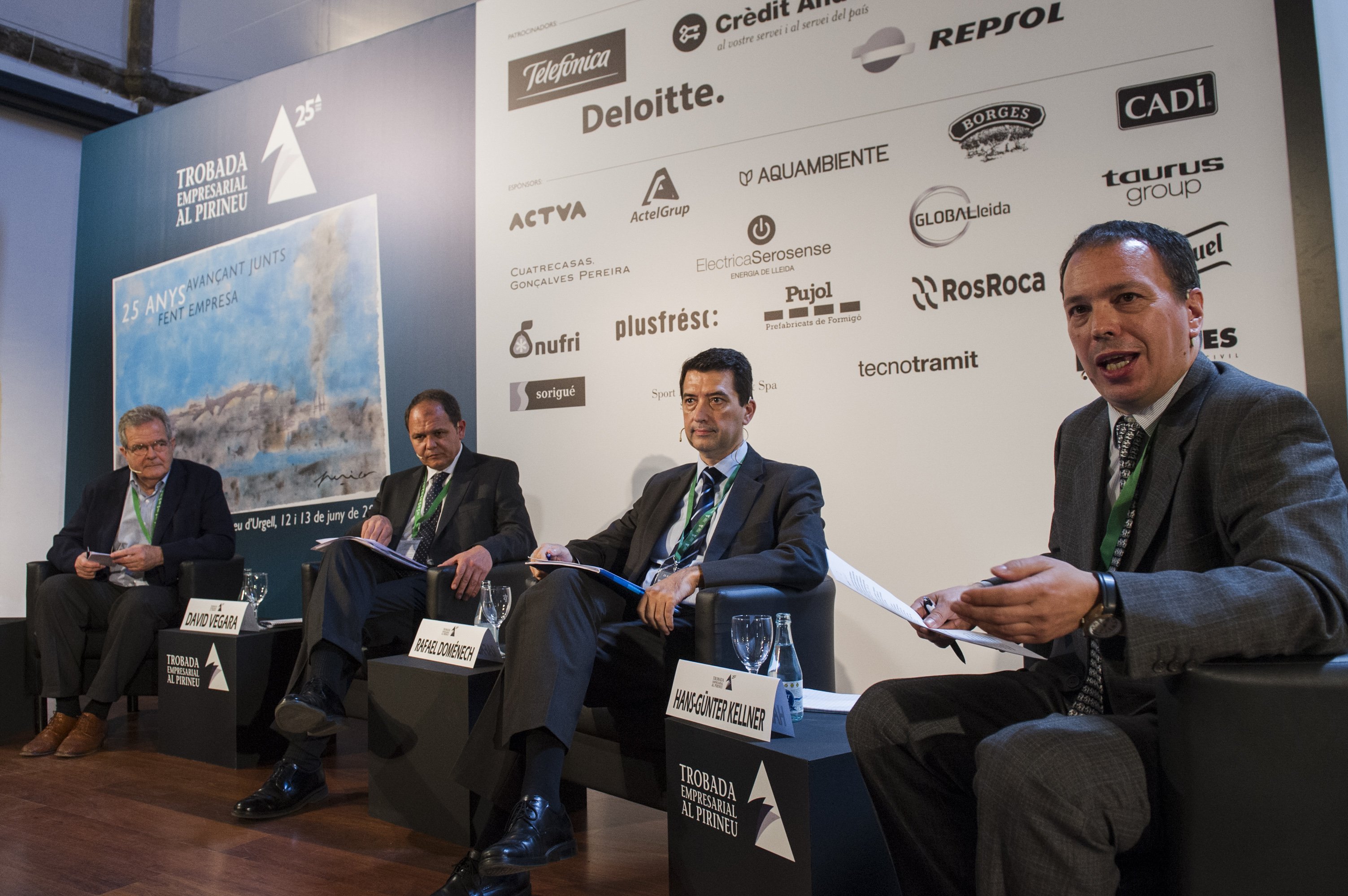 Els ponents del panel d'economia