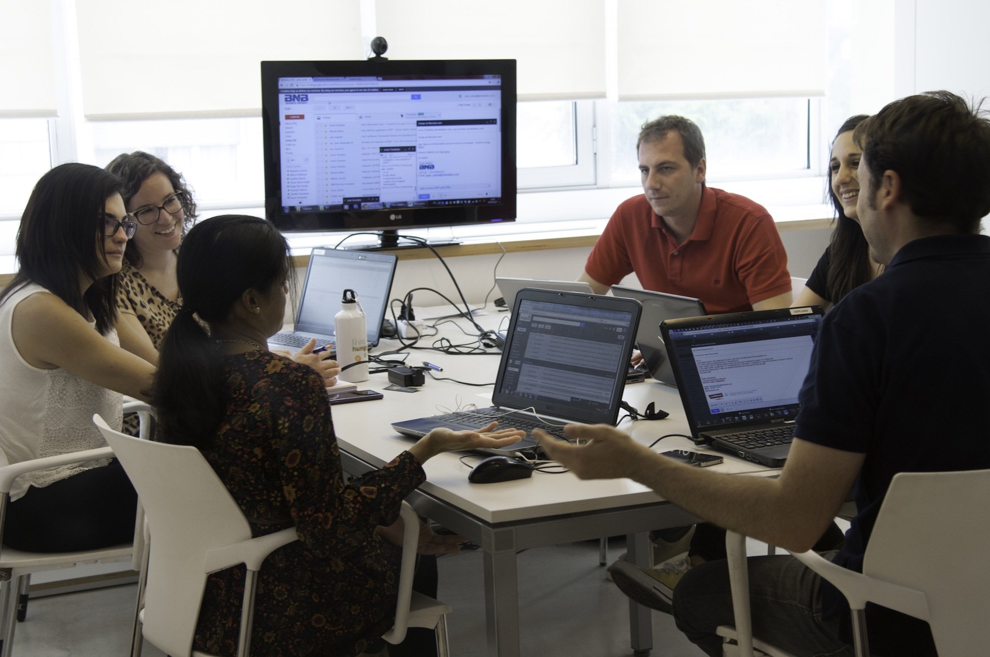 Reunió de l'equip de LetsBonus