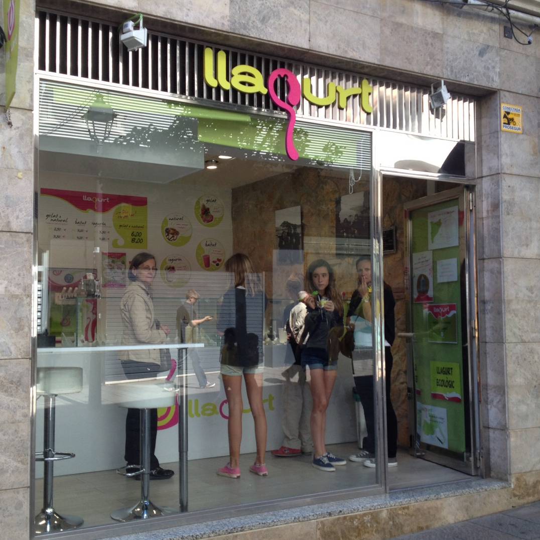 Una botiga de la cadena Llagurt Una botiga de la cadena Llagurt