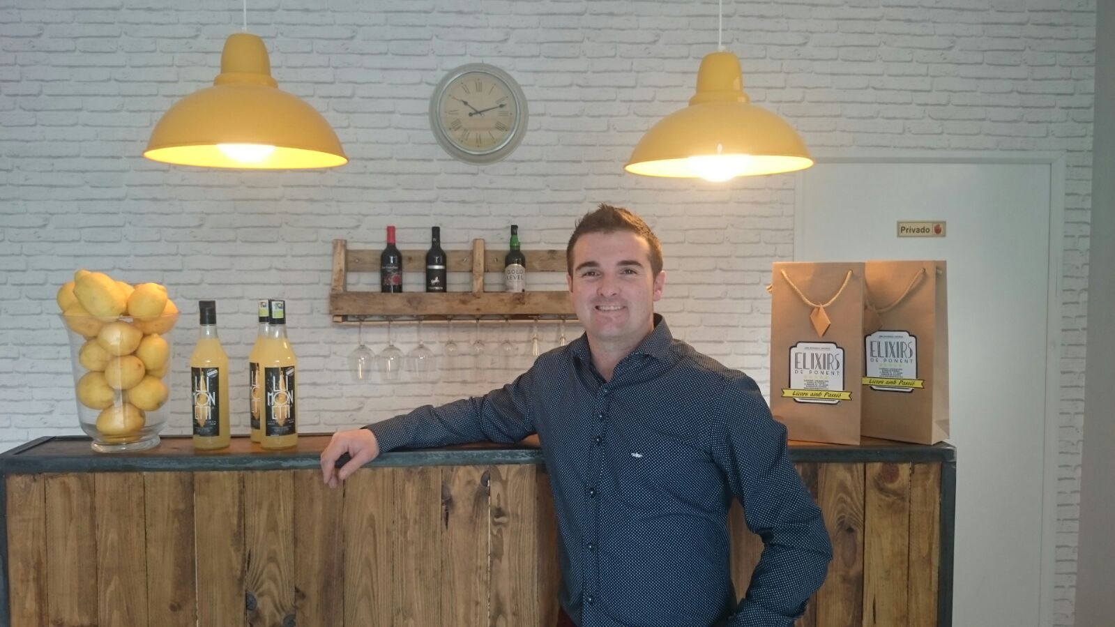 Gerard Barsalà es el responsable del limoncello catalán | Cedida Gerard Barsalà es el responsable del limoncello catalán | Cedida