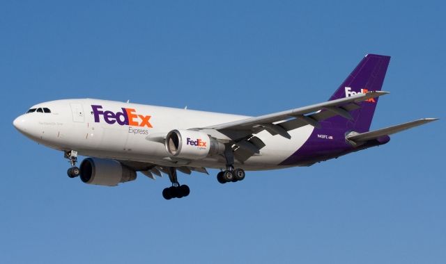 FedEx White Purple