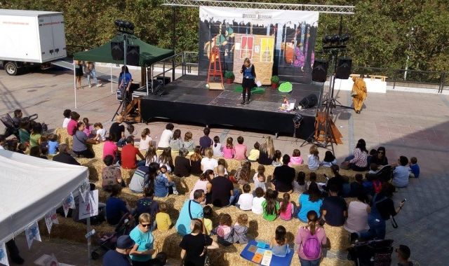 Una de les activitats d'animació lectora a la Biblioteca de Tordera | Cedida