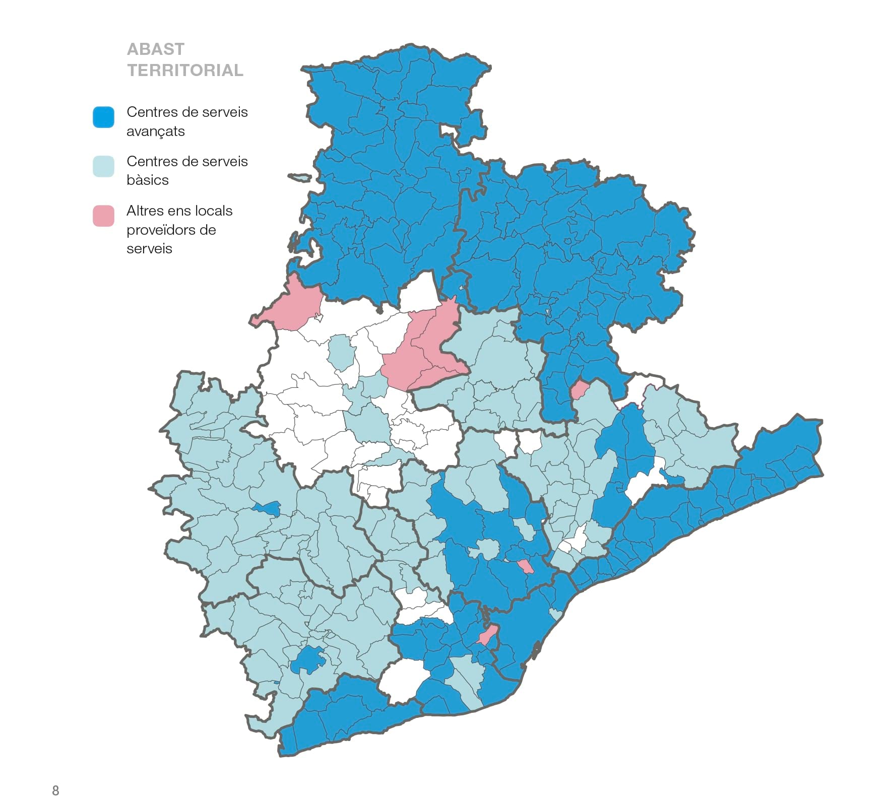 mapa clse diputacio barcelona