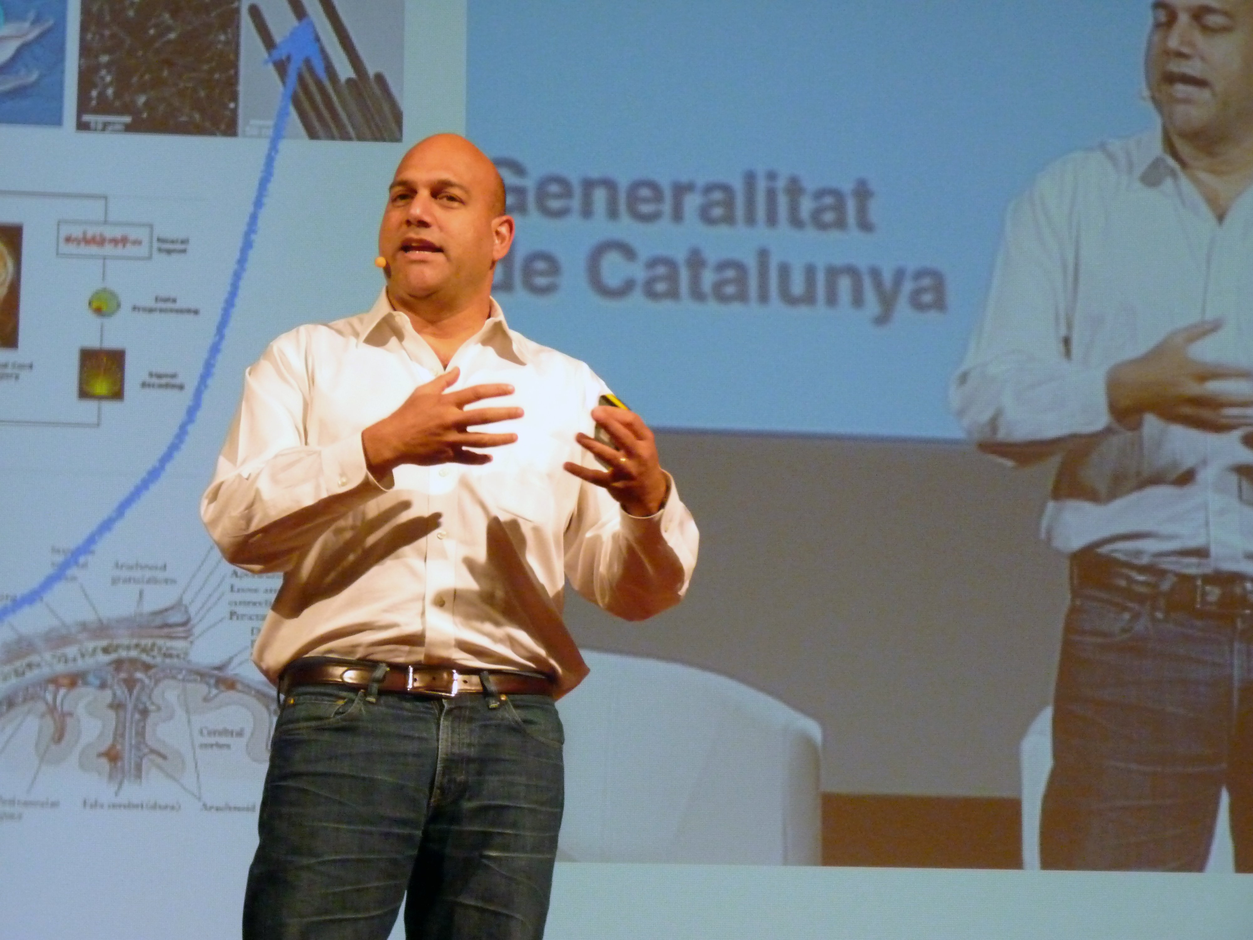 Salim Ismail, al salón Biz Barcelona Salim Ismail, al salón Biz Barcelona