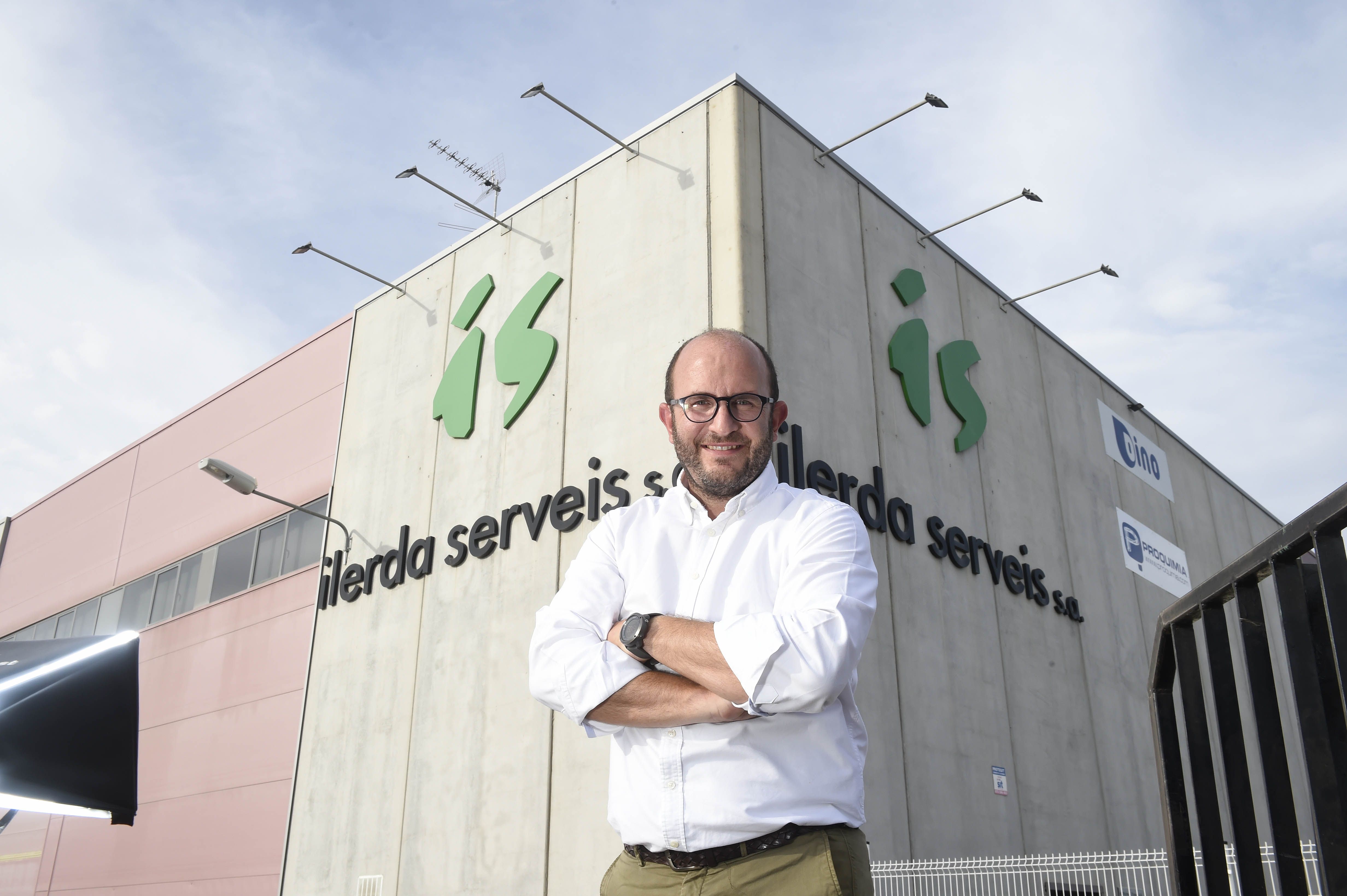 Marc Cerón, responsable d'Ilerda Serveis | Santi Iglesias