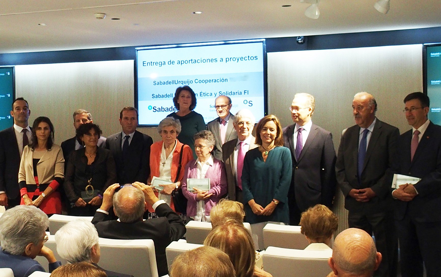 Acte de lliurament de les ajudes dels projectes solidaris de l'entitat 