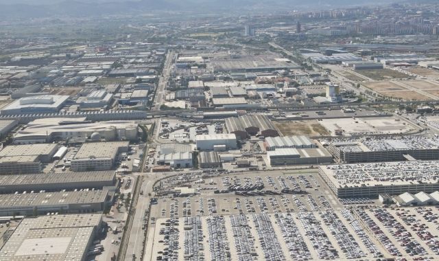 Una imatge aèria de zona industrial | Tomas Sereda / Diputació de Barcelona