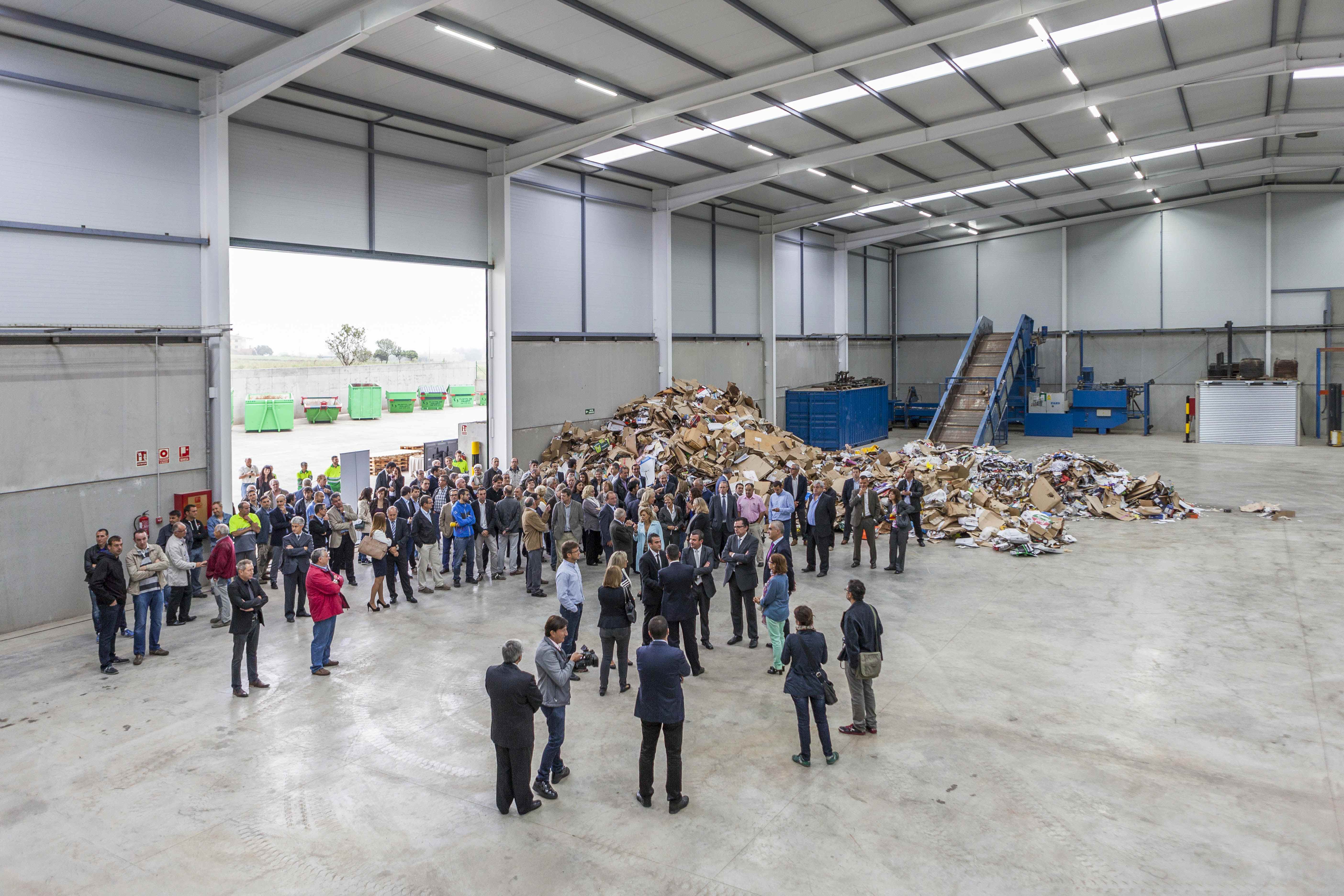 Inauguració i visita a les noves instal·lacions de la Planta de Sallent
