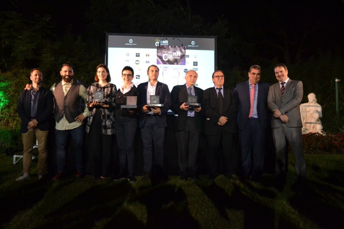 Els premiats en la tercera edició de la Nit Gourmet Català Els premiats en la tercera edició de la Nit Gourmet Català