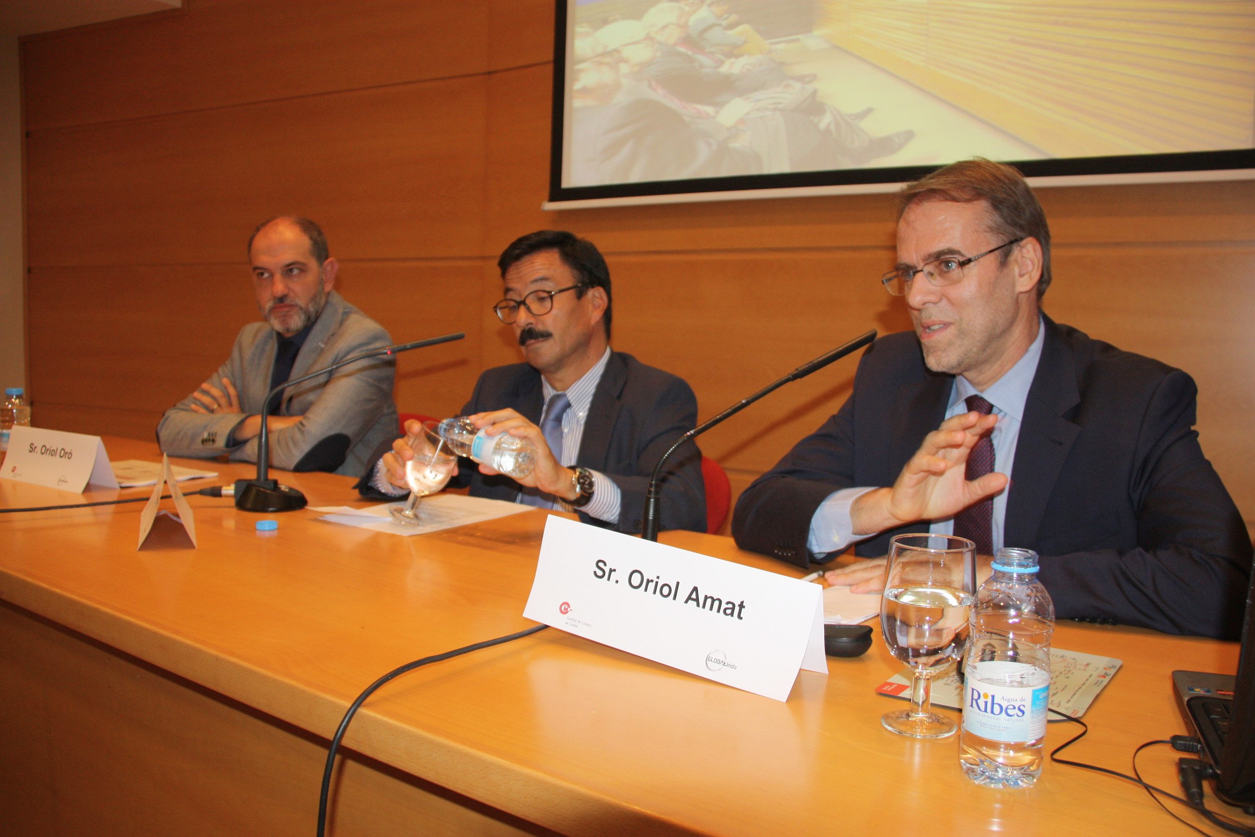 L'economista Oriol Amat, a la Cambra de Comerç de Lleida 