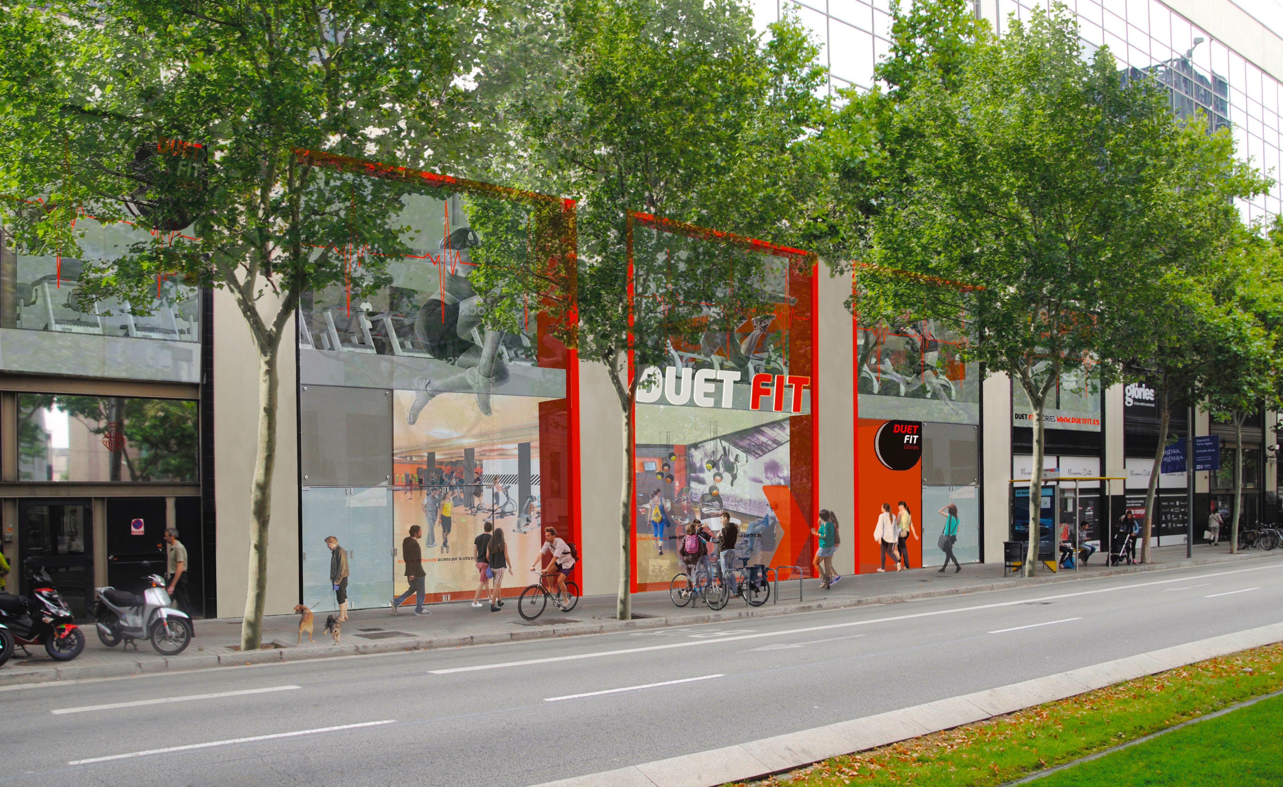 Render fachada DF GLORIES