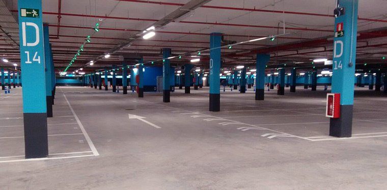 Pàquing del centre comercial Los Alisios | CIRCONTROL