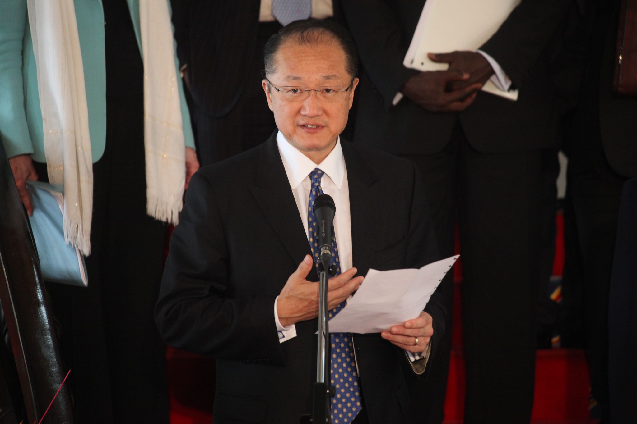 Jim Yong Kim, president del Banc Mundial Jim Yong Kim, president del Banc Mundial