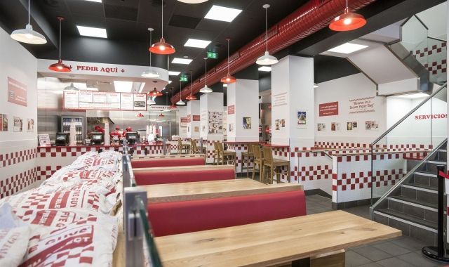 El restaurant Five Guys de Barcelona