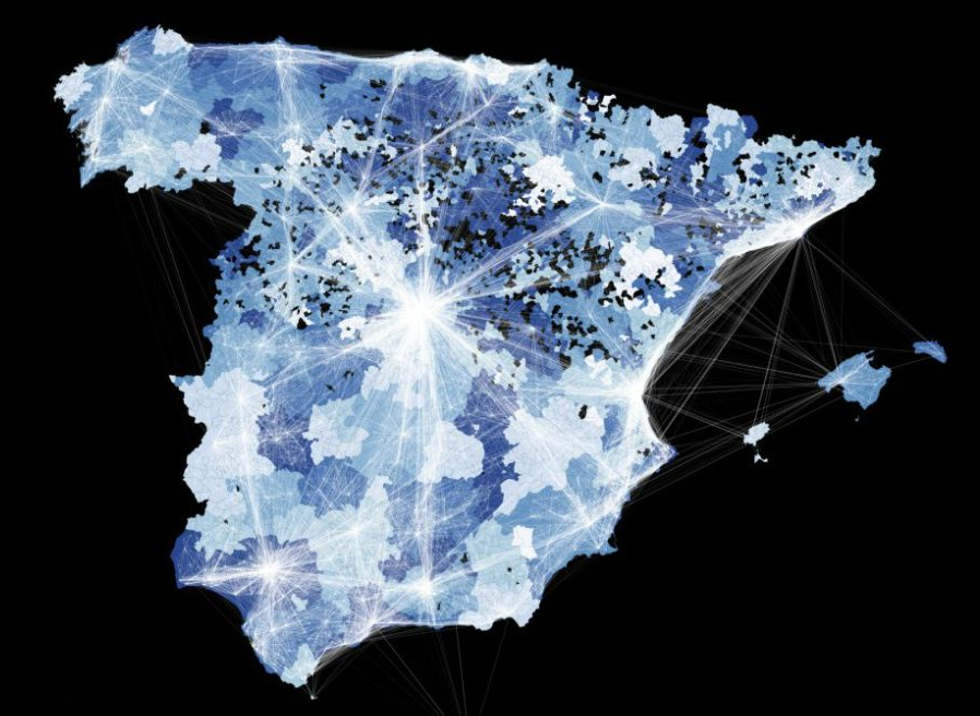 Mapa de tuits