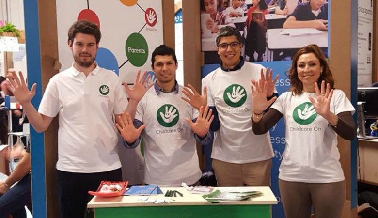 El equipo de Childcare Donde al 4YFN | Cedida