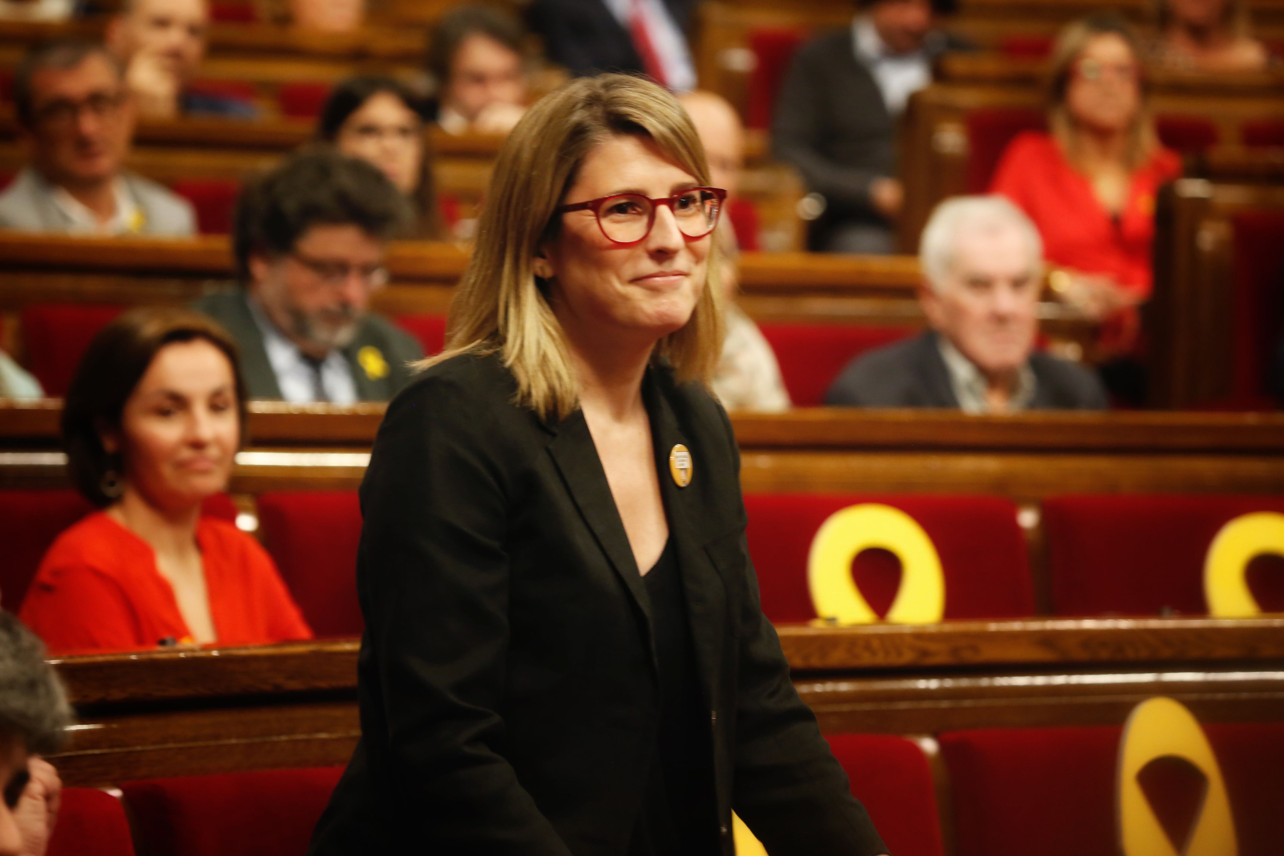 Elsa Artadi, durant una votació en el Parlament català | M. Rovira (ACN) Elsa Artadi, durant una votació en el Parlament català | M. Rovira (ACN)