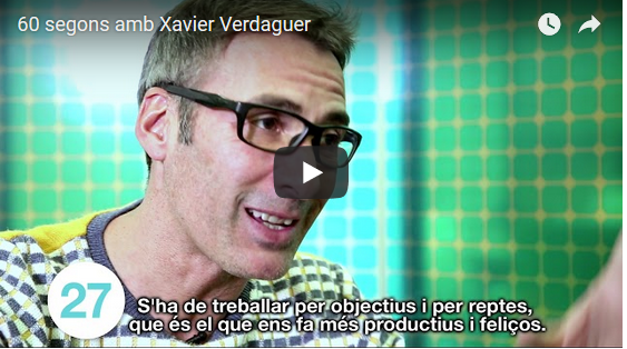 60 segons amb Xavier Verdaguer