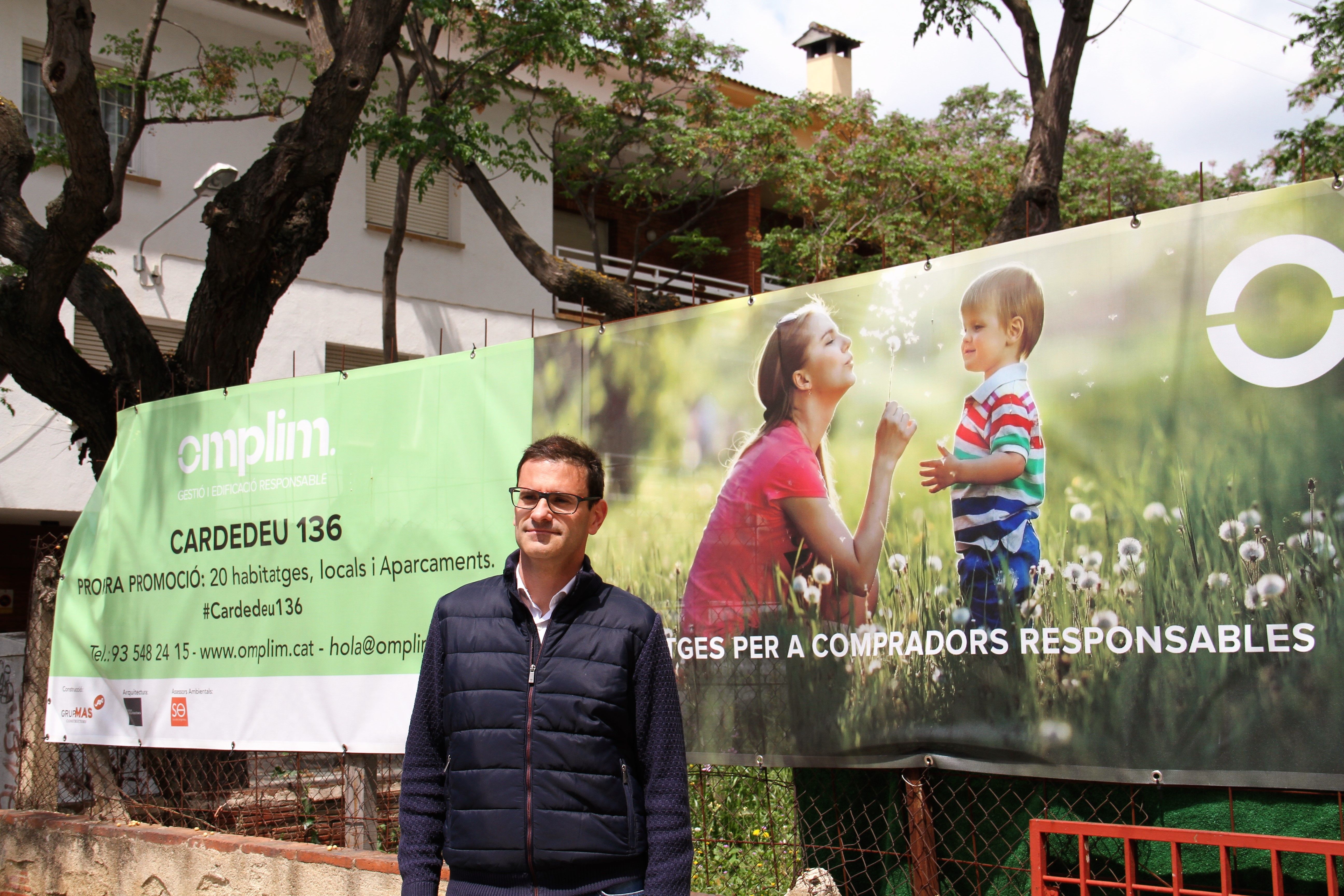 El fundador d’Omplim, Jordi Casajoana | Cedida El fundador d’Omplim, Jordi Casajoana | Cedida