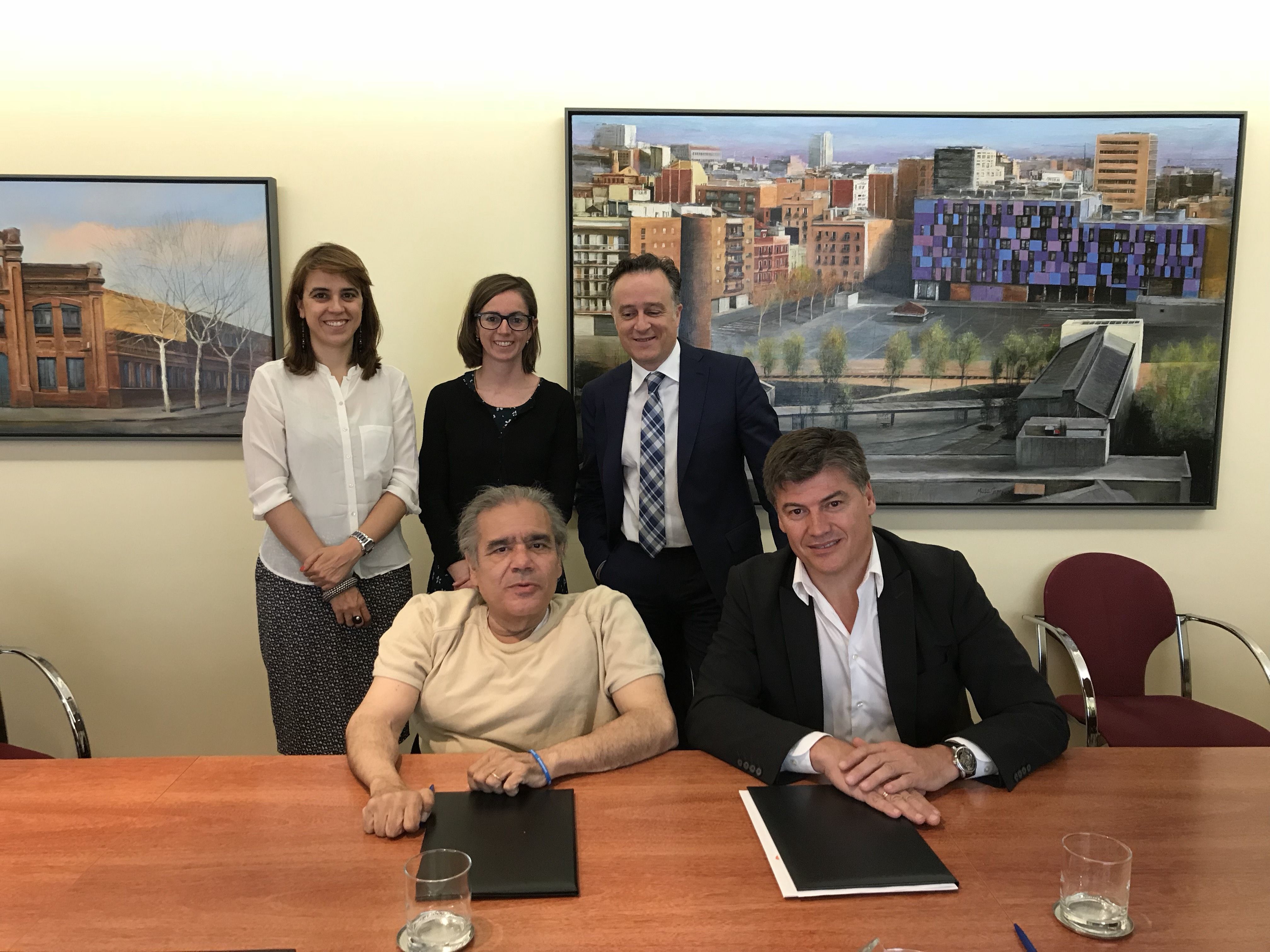 Acte d'adhesió d'ECOM i Pimec | Cedida Acte d'adhesió d'ECOM i Pimec | Cedida