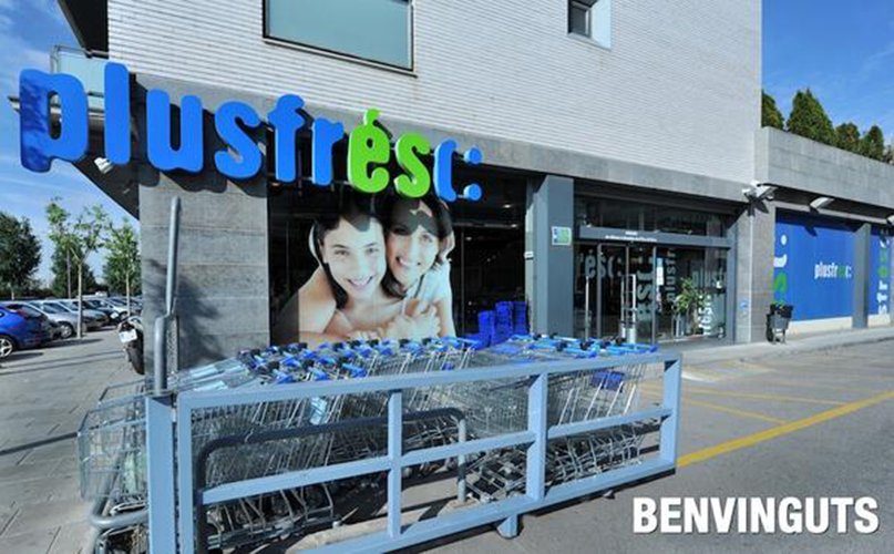 Un supermercat Plusfresc Un supermercat Plusfresc