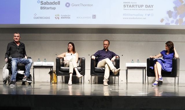 Imatge de la ponència al Startup Day d'Esade 