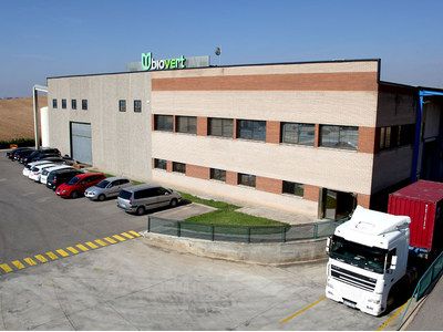 La façana de l'empresa Biovert de Corbins (Segrià) La façana de l'empresa Biovert de Corbins (Segrià)