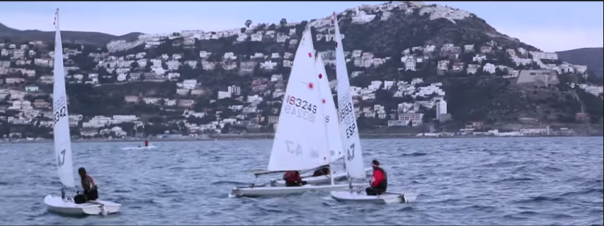Alumnes de vela a Roses Alumnes de vela a Roses
