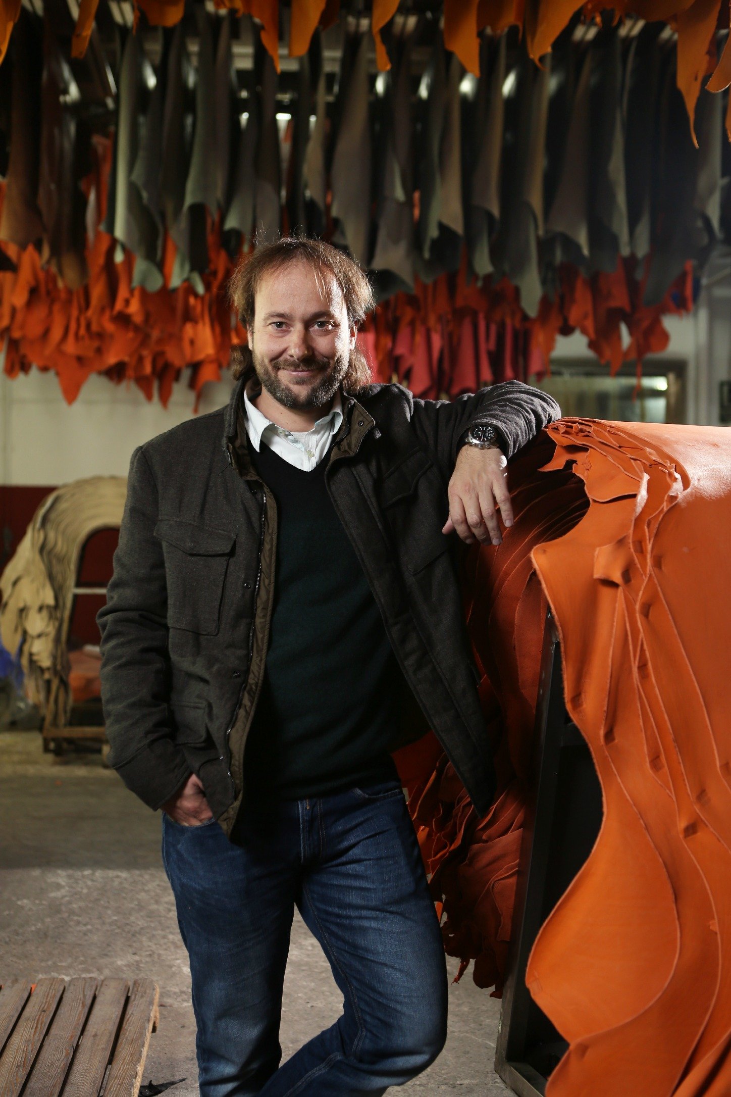 Xavier Badia, gerente de la empresa familiar Curtidos Badia Xavier Badia, gerente de la empresa familiar Curtidos Badia