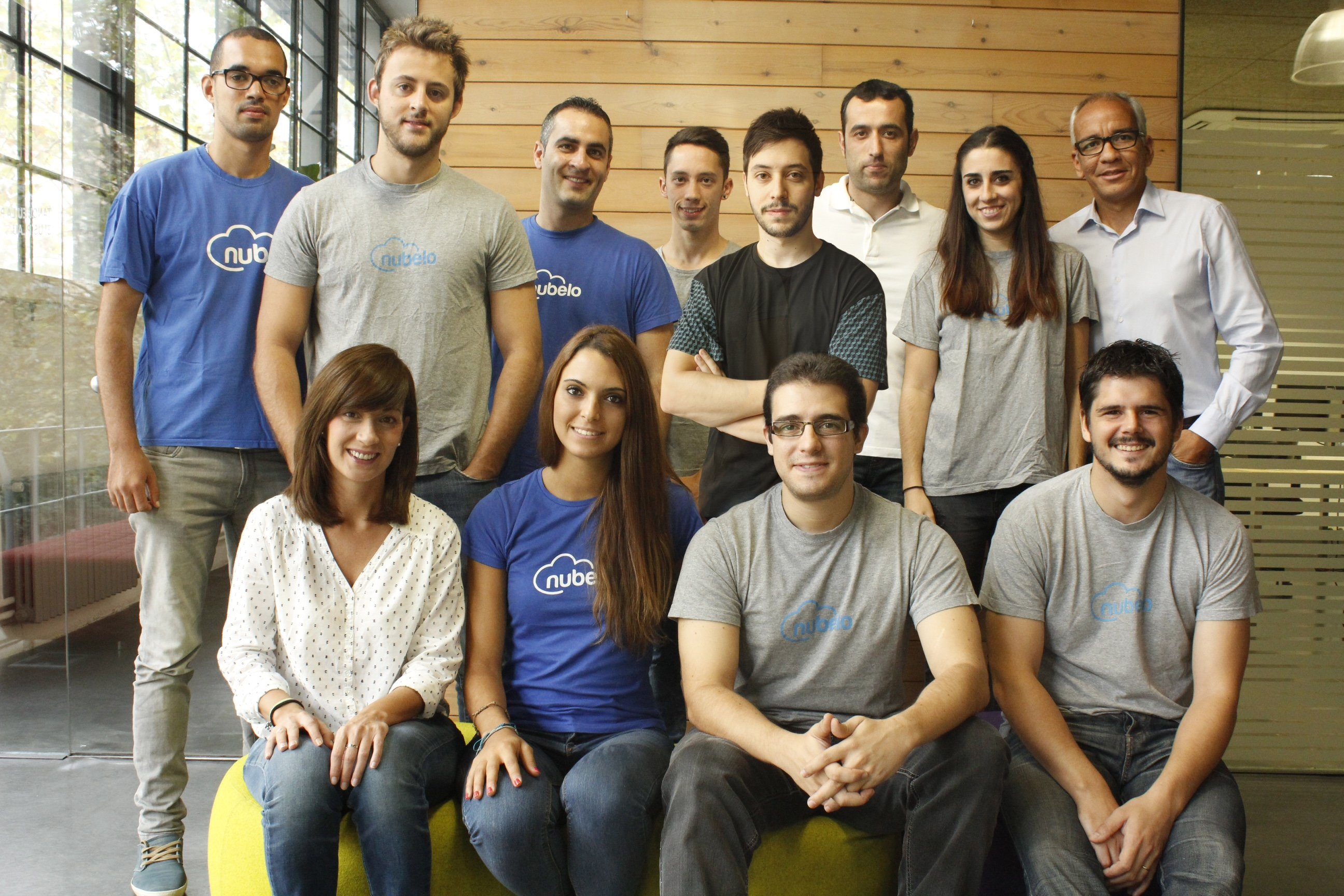 El equipo de Nubelo, que han participado en la creación de TiCe El equipo de Nubelo, que han participado en la creación de TiCe