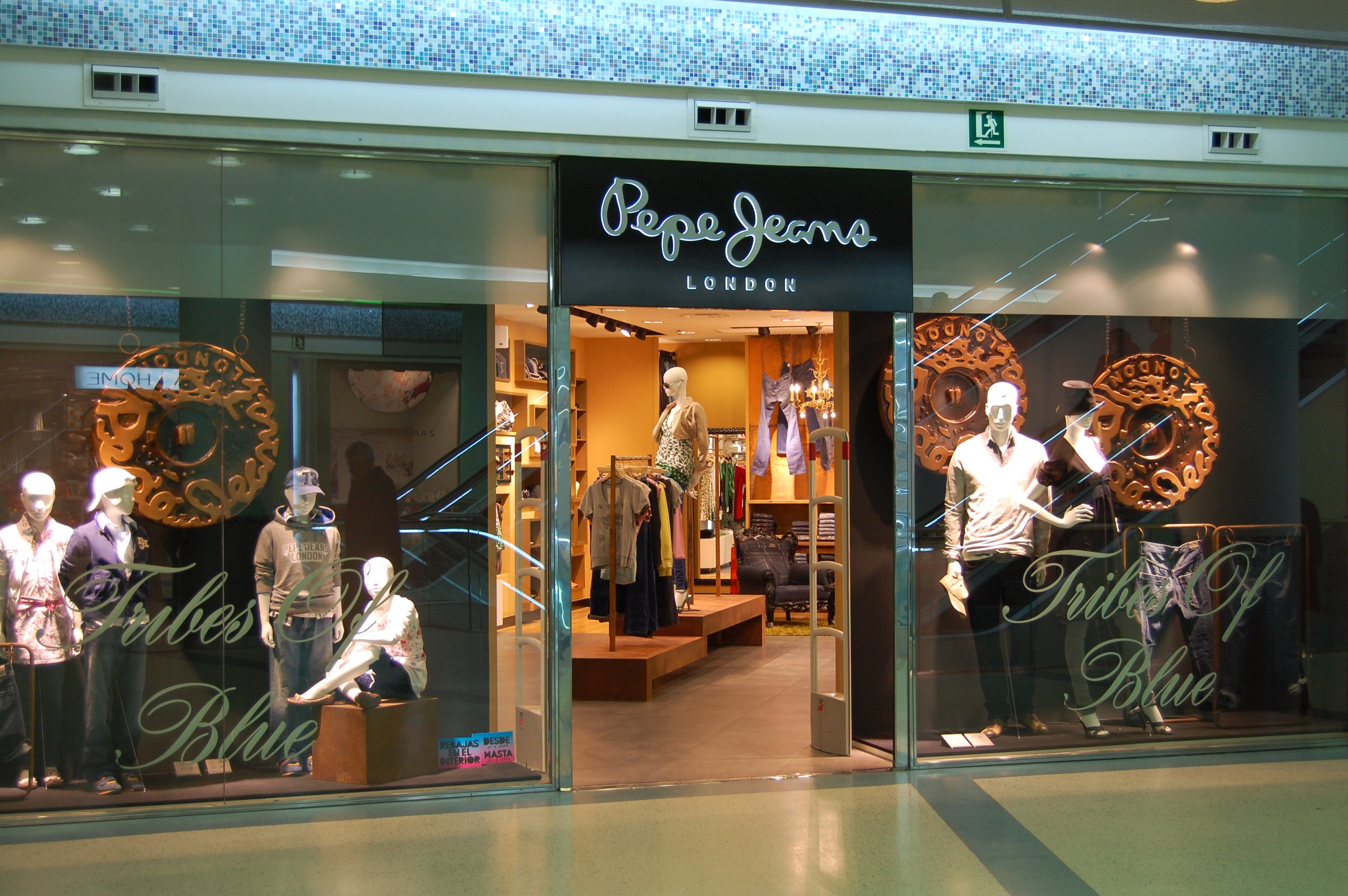 Una botiga de Pepe Jeans Una botiga de Pepe Jeans