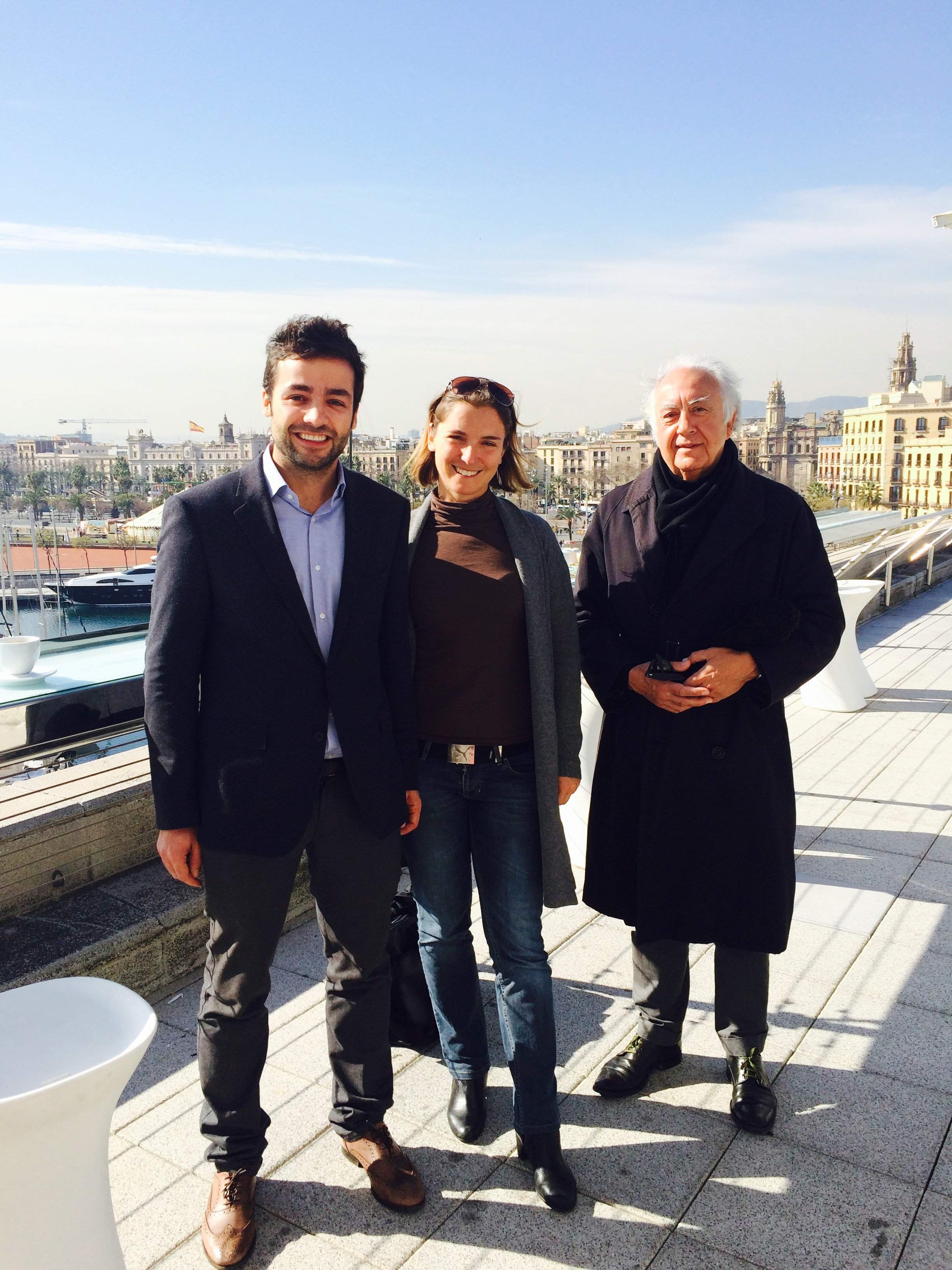 Pau Casas, Laia Tutzó y Jesus Carbajosa, de Smart Sea