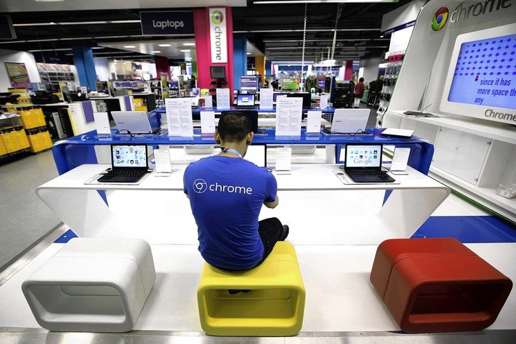 La primera tienda física de Google en Londres se denomina The Chrome Zone La primera tienda física de Google en Londres se denomina The Chrome Zone