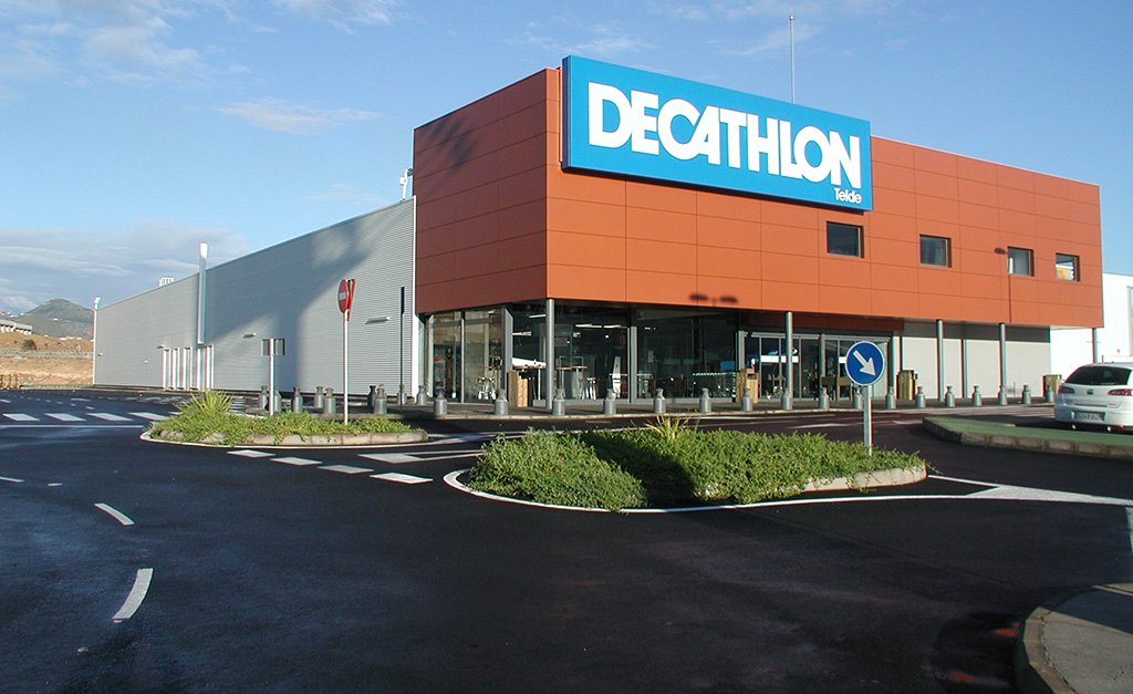 Una de les botigues de Decathlon