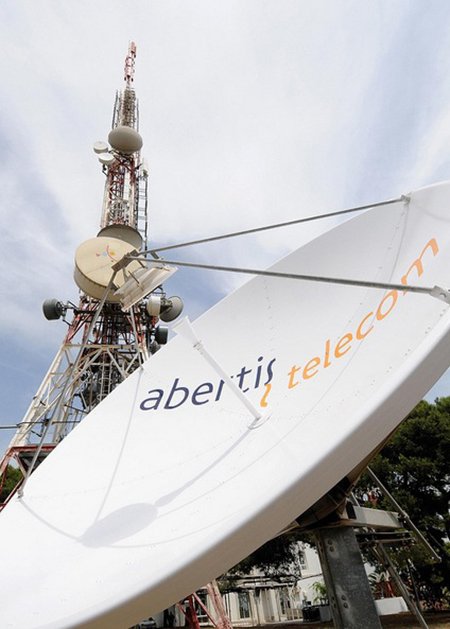 Una de les antenes d'Abertis Telecom Una de les antenes d'Abertis Telecom