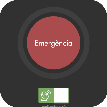 El app envía su posición a los servicios de rescate El app envía su posición a los servicios de rescate
