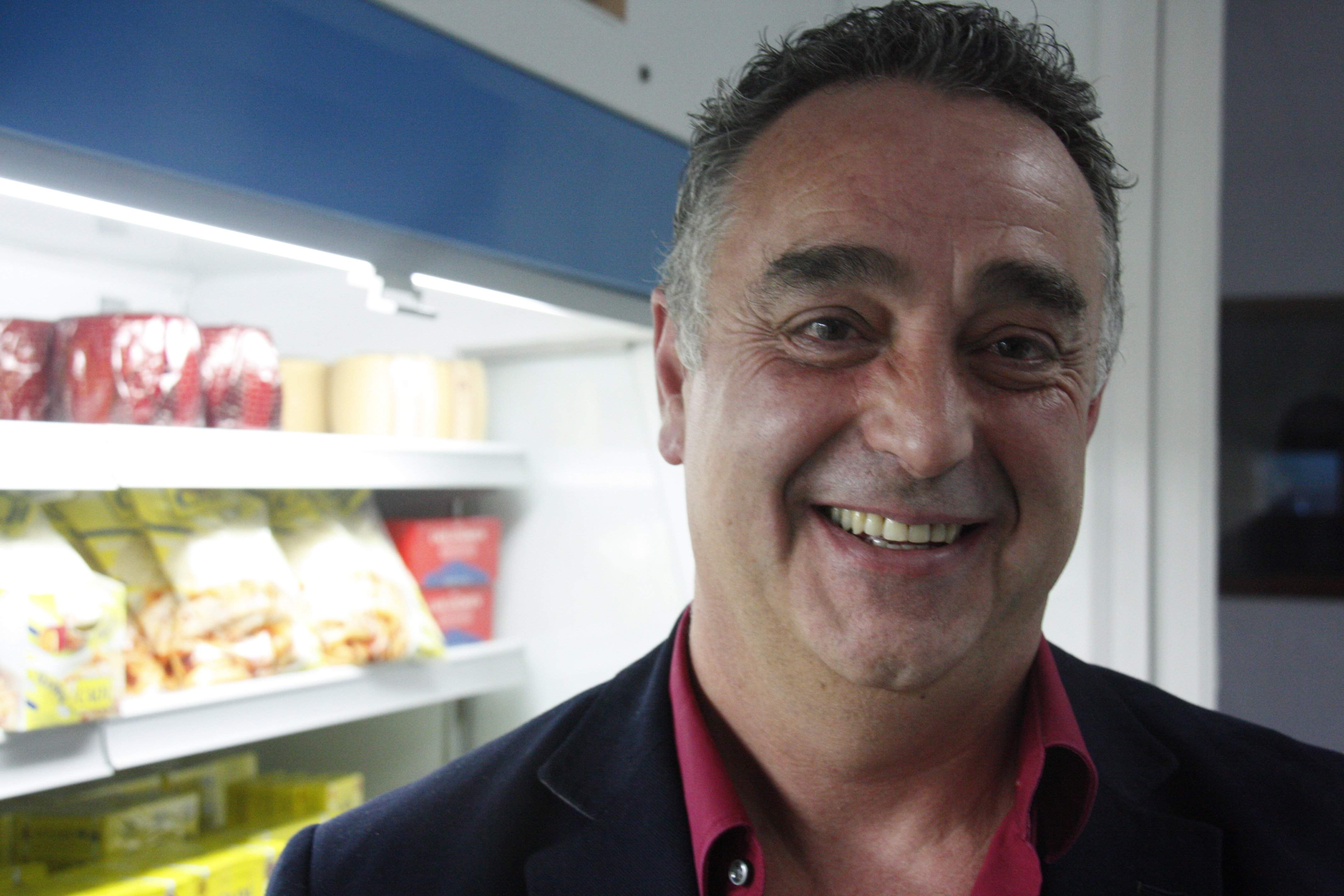 El president de la Cooperativa Cadí, Lluís Clotet, a les instal·lacions de la Cooperativa