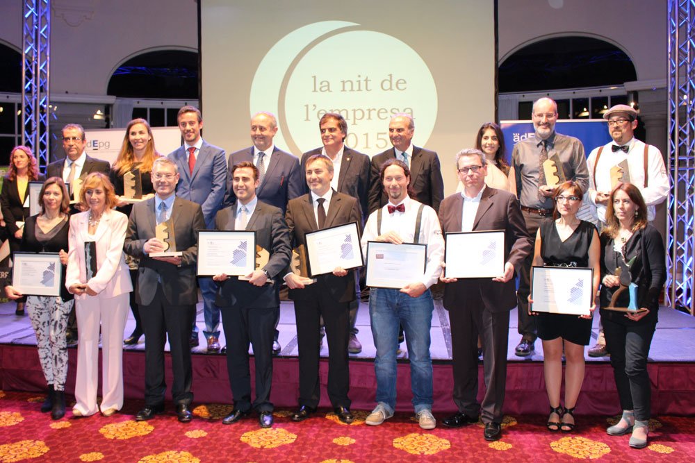 Els premiats de La Nit de l'Empresa de l'Adepg 2015, aquest deviniera Els premiats de La Nit de l'Empresa de l'Adepg 2015, aquest deviniera