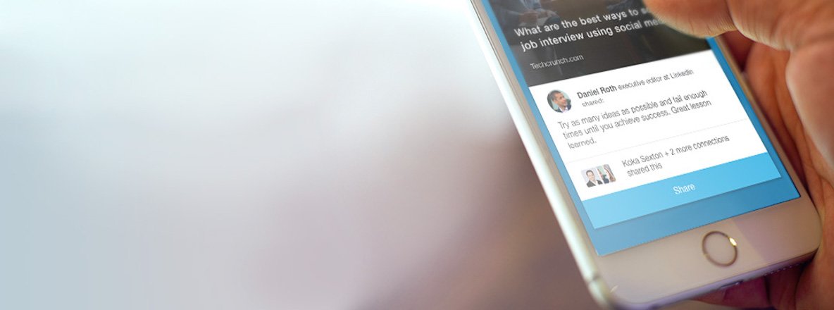 La herramienta ofrece contenido relevante a sus usuarios mediante LinkedIn Pulse y Newsle La herramienta ofrece contenido relevante a sus usuarios mediante LinkedIn Pulse y Newsle