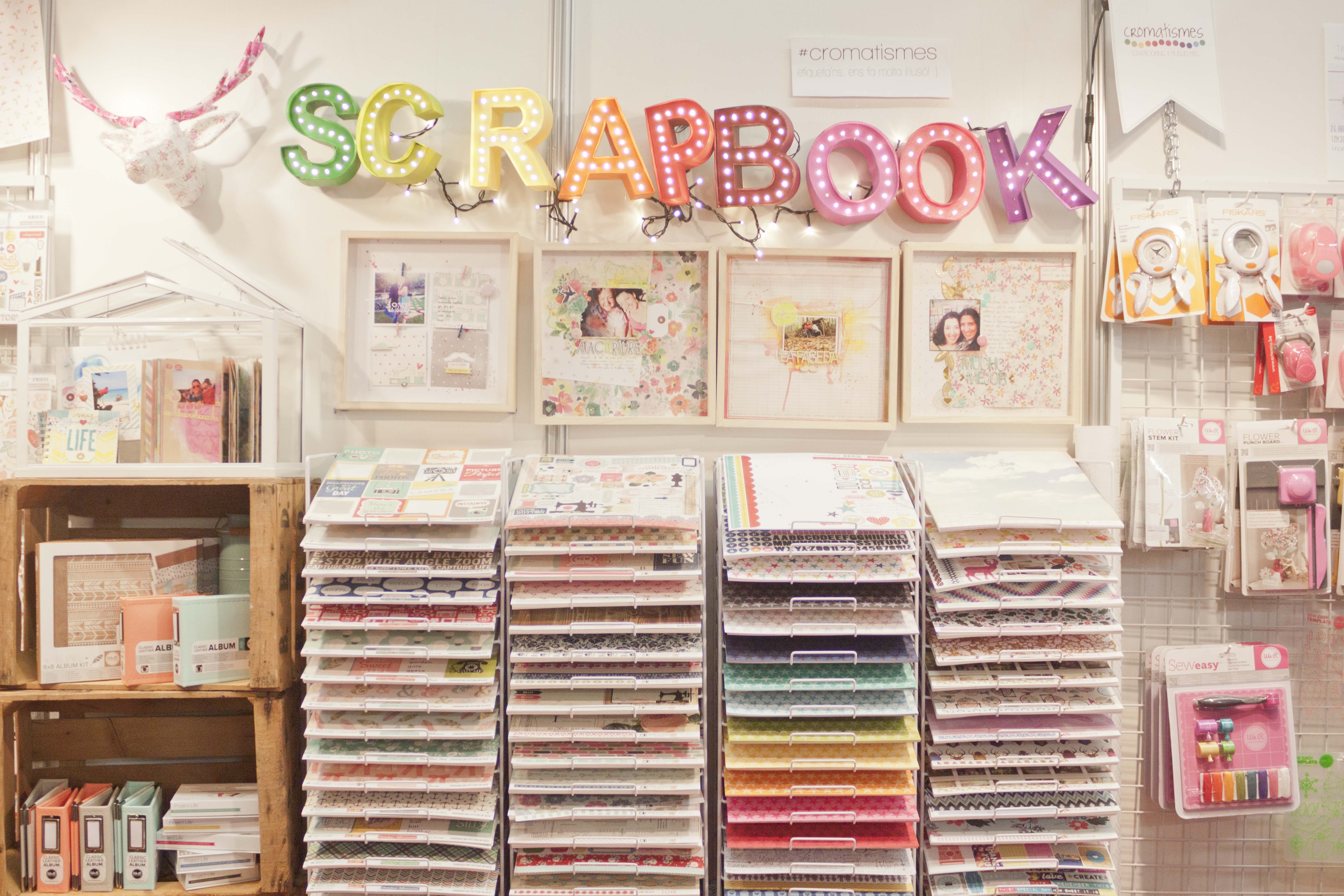 El Handmade Festival Barcelona compta amb una àrea d'scrapbooking El Handmade Festival Barcelona compta amb una àrea d'scrapbooking