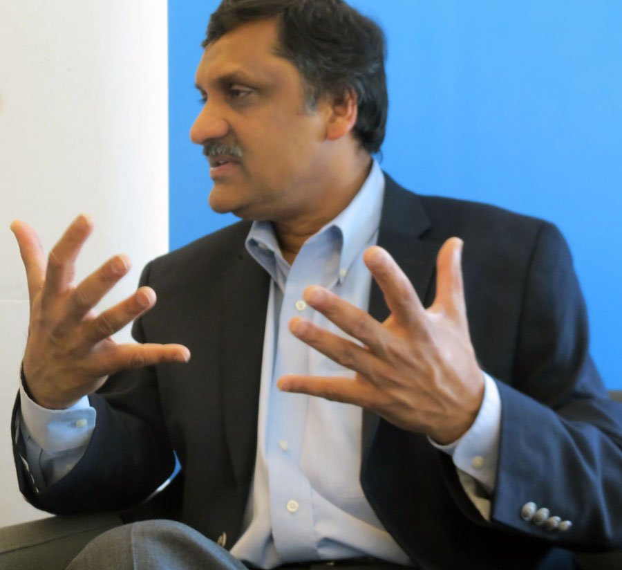 El president d'edX, Anant Agarwal El president d'edX, Anant Agarwal